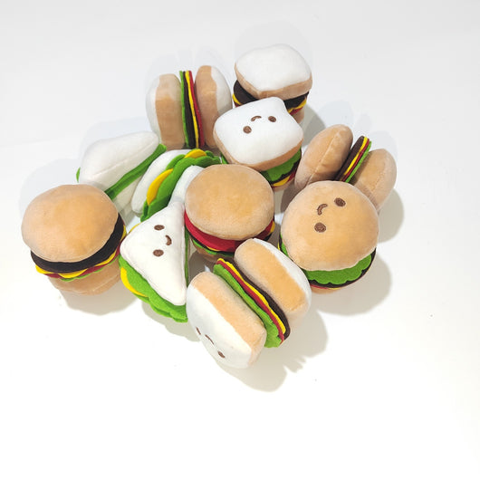Juguete Antiestés para Mascotas con Sonido de Hamburguesa - Image 13
