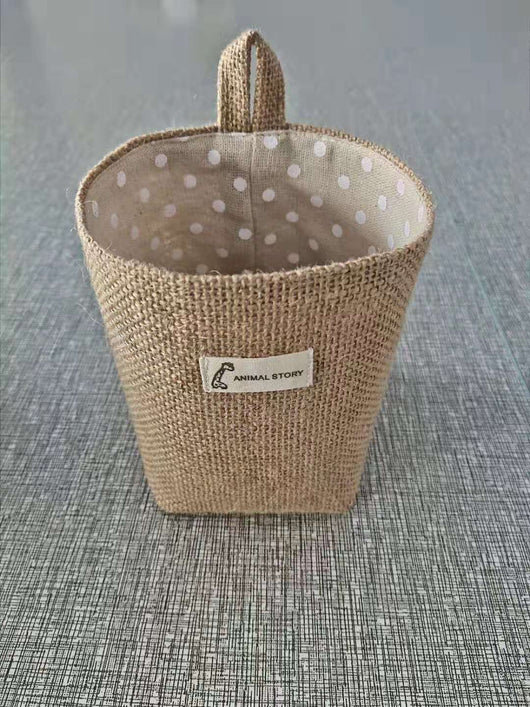 Bolsa de Almacenamiento de Yute para Baño y Escritorio - Image 6