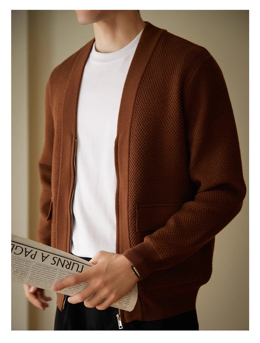 Cardigan Tipo V de Punto Premium - Abrigo Suéter Elegante - Image 8