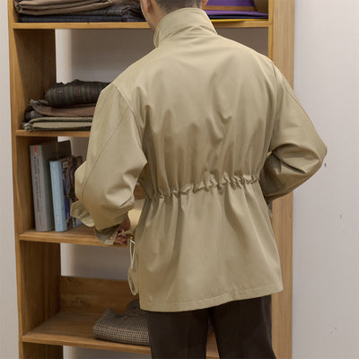 Abrigo Holgado Impermeable y Cortaviento para Primavera - Image 5