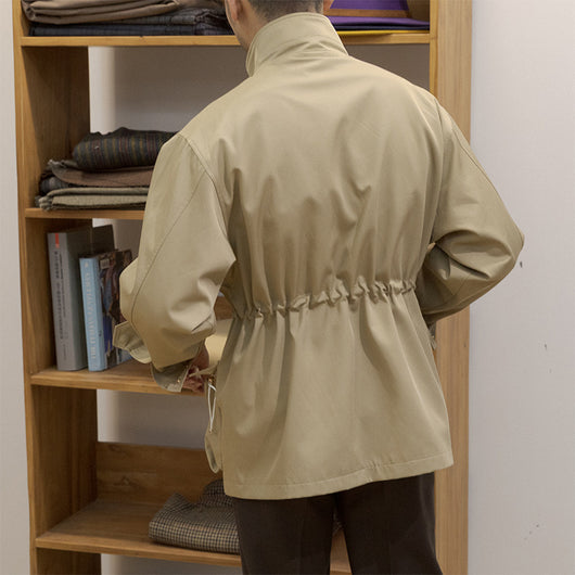 Abrigo Holgado Impermeable y Cortaviento para Primavera - Image 5