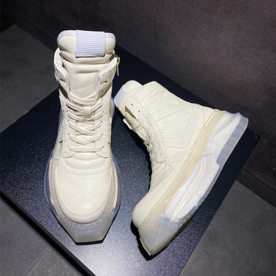 Tenis Altos de Cuero para Hombre - Estilo Deportivo y Casual - Image 11