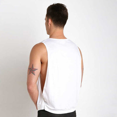 Musculosa Deportiva Suelta para Hombre con Abertura Lateral - Image 12