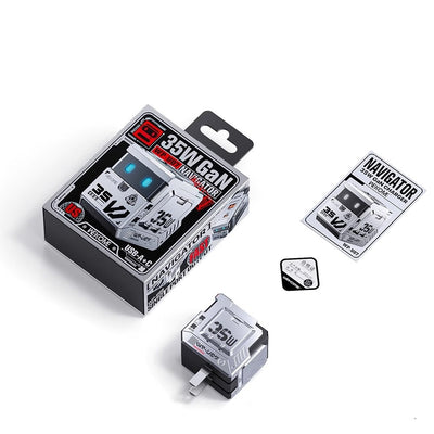Cargador Rápido de 35W con Múltiples Puertos y Tecnología Gallium Nitride - Image 3