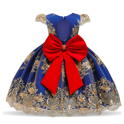 Vestido de Princesa Esponjoso con Bordados Estilo Occidental - Image 4