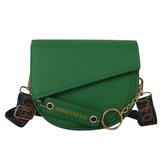 Bolso Bandolera Retro con Patrón de Piedra - Image 6