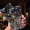 Funda Transparente de Epoxi con Estrellas y Brillo Degradado para Teléfono