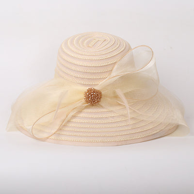 Sombrero Elegante de Ala Ancha para Mujer - Protección Solar Cómoda - Image 7