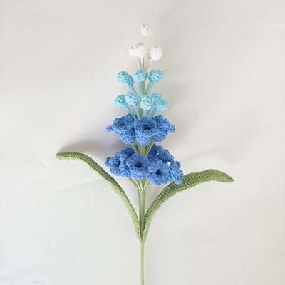 Ramo de Jacinto de Uva Tejido a Mano - Flores Artificiales Acabadas - Image 7