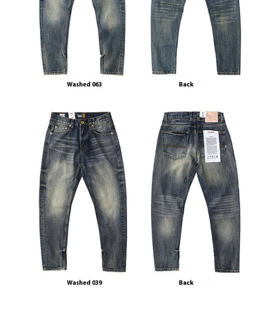 Jeans Retro Holgados Pesados para Hombre - Casual Clásico - Image 14