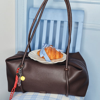 Bolso de Cuero para Viajes con Capacidad Expandible - Diseño Versátil para Mujer - Image 5