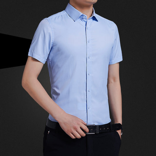 Camisa Formal Ejecutiva Sin Planchado para Hombre - Corte Relajado - Image 3