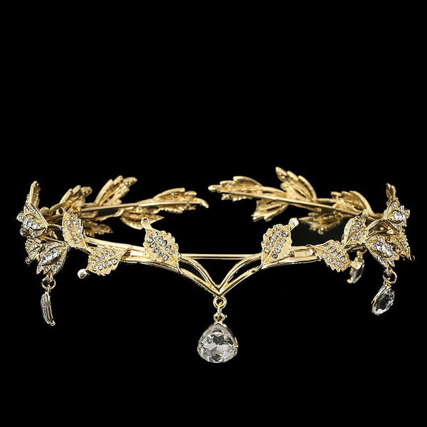 Corona de Diamantes para Frente - Accesorio Brillante para Celebraciones