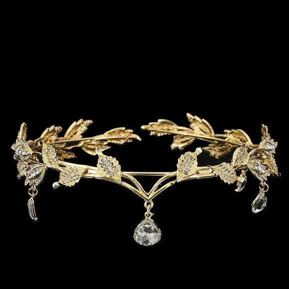 Corona de Diamantes para Frente - Accesorio Brillante para Celebraciones