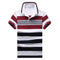 Polo de Rayas Manga Corta para Hombre - Estilo Verano