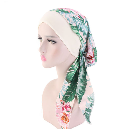Diadema Trenzada Estilo Pastoral en Seda Sintética Elástica - Image 19