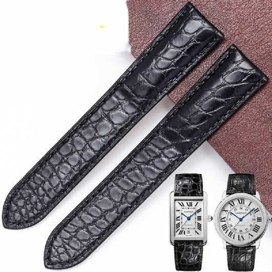 Correa de Reloj en Cuero Genuino para Hombre - Pack Doble