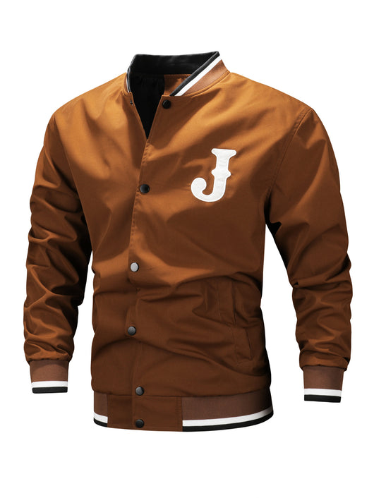 Chaqueta Deportiva Casual para Hombre con Bordado de Letras - Image 16