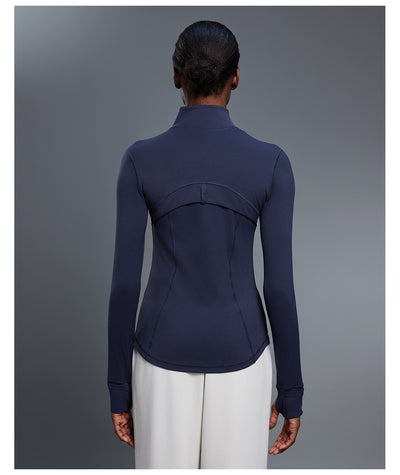 Chaqueta Deportiva Impermeable con Cuello Alto para Yoga y Running - Image 11