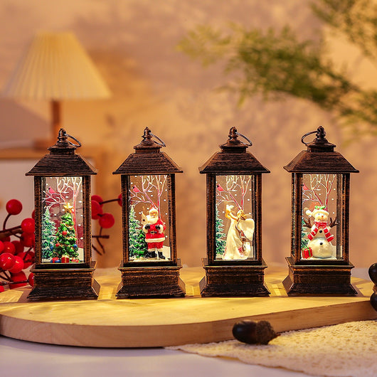 Lámpara Navideña LED Portátil Santa Claus - Luz Decorativa a Batería para Interior y Exterior - Image 4
