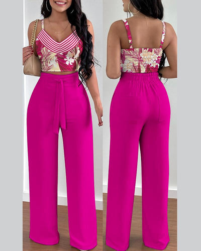 Conjunto de Dos Piezas con Tirantes para Mujer - Moda Elegante - Image 14