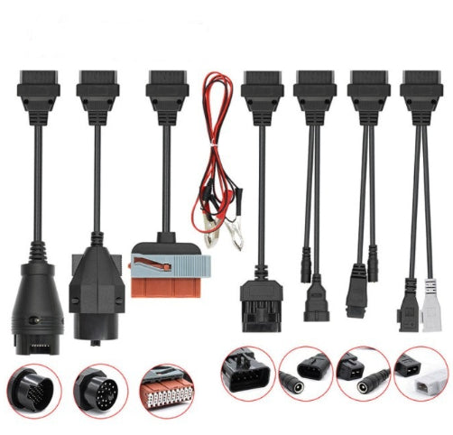 Kit de 8 Cables de Diagnóstico Automotriz para Escáner TCS - Image 5