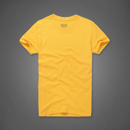 Playera de Algodón para Hombre Colores Sólidos Clásica - Image 11