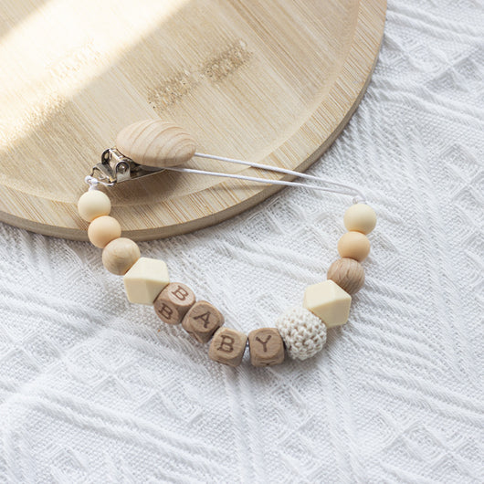 Chupete Nórdico de Madera y Silicona con Cadena Antiséptica - Image 14