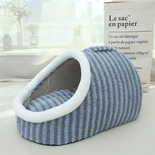 Cama Térmica 3D para Perros y Gatos - Nido Acogedor con Espuma Removible para Invierno - Image 8