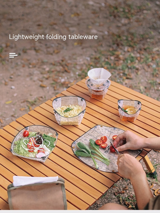 Platos Plegables Portátiles para Viajes y Camping - Image 35