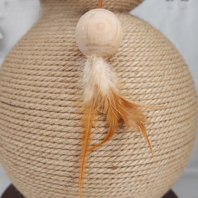 Árbol Rascador Felino con Forma de Pera - Sisal Resistente - Image 5