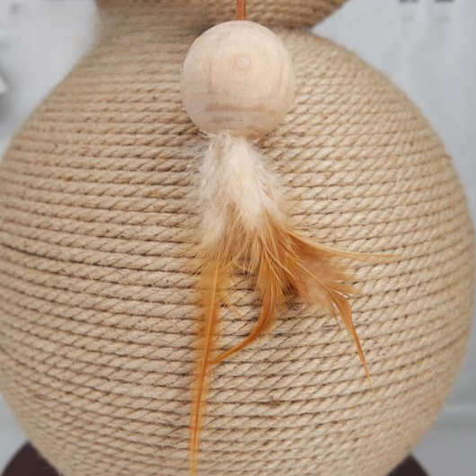 Árbol Rascador Felino con Forma de Pera - Sisal Resistente - Image 5