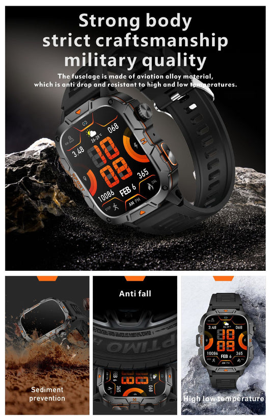 Reloj Inteligente Deportivo con Pantalla Grande y Monitor de Frecuencia Cardíaca - Image 26