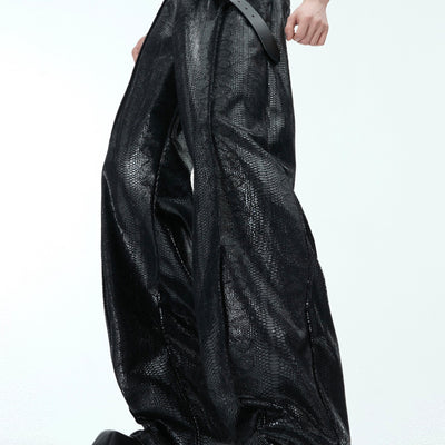 Pantalones Rectos Casuales de Textura Pesada - Corte Suelto y Cómodo - Image 15