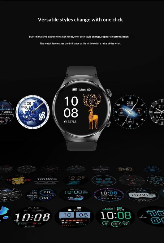 Reloj Inteligente con Llamadas Bluetooth, Monitoreo de Salud y Contador de Pasos - Image 12