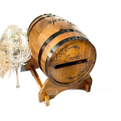 Caja de Regalos Estilo Barril de Vino para Bodas y Eventos - Image 8