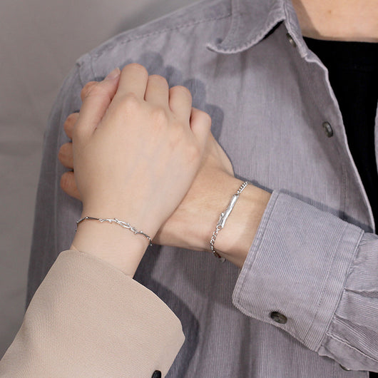 Pulsera de Pareja Montañas, Bosques y Ramas - Image 3