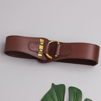 Cinturón Elástico Ancho para Mujer - Decorativo Versátil para Vestidos, Suéteres y Abrigos - Image 23