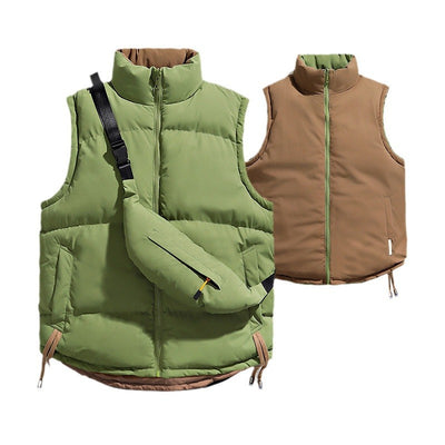 Chaleco Térmico Reversible de Algodón para Hombre y Mujer - Abrigo Invierno - Image 5