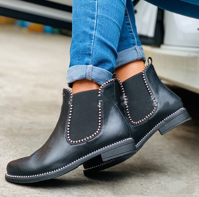 Botas Martin para Mujer con Suela Gruesa y Perlas - Image 8