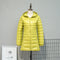 Women's Plus Size Lightweight Quilted Jacket Autumn Winter Fitted Hood