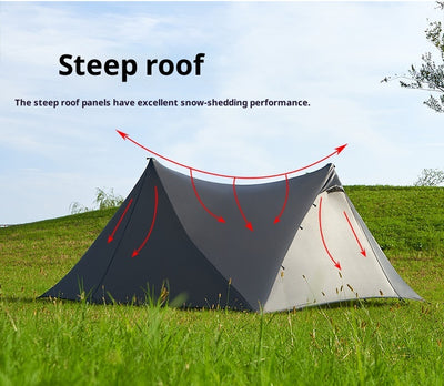Tienda de Campaña Ultraligera Impermeable de Doble Pared con Estructura Autoportante - Image 18