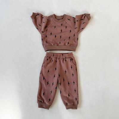 Conjunto de Sudadera Infantil Estilo Nórdico con Estampado