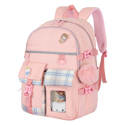 Mochila Escolar Ligera y Adorable con Diseño de Dibujos Animados - Image 7