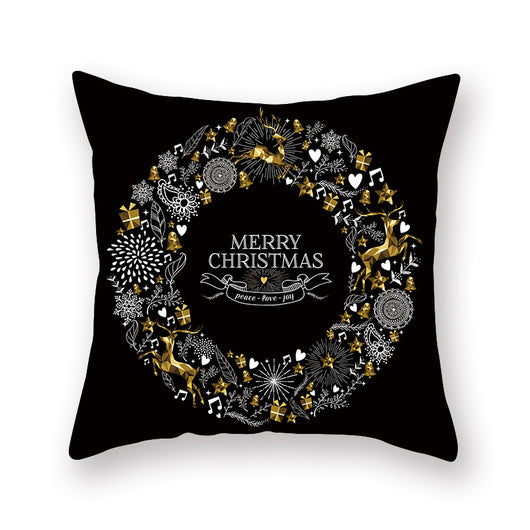 Funda de Almohada Piel de Durazno Estampada para Sofá y Oficina - Image 7