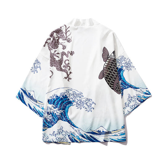 Cardigan Hanfu Estilo Antiguo Tang - Diseño Graffiti Fusión Oriental - Image 20