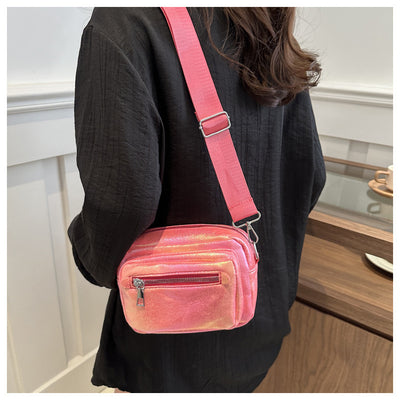 Bolsa Crossbody Cuadrada Estilo Occidental con Correa Ancha - Práctica y Elegante - Image 20