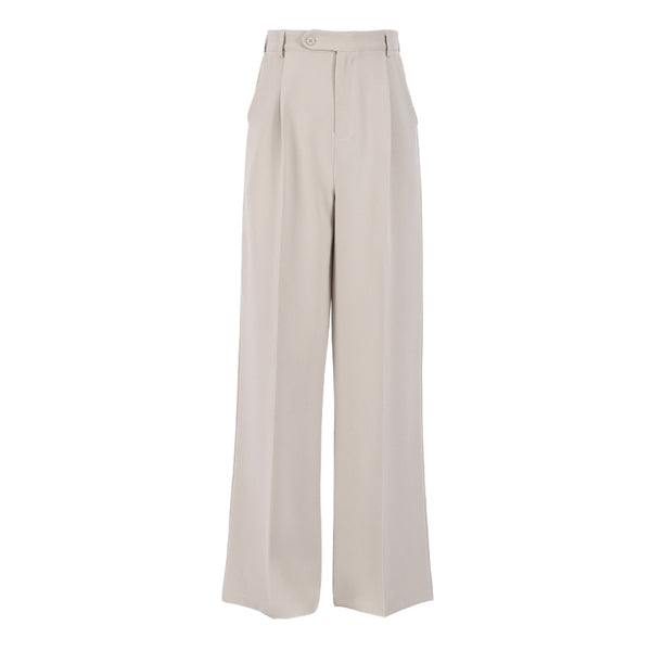 Pantalones Cómodos de Corte Relajado para Mujer - Negro Versátil