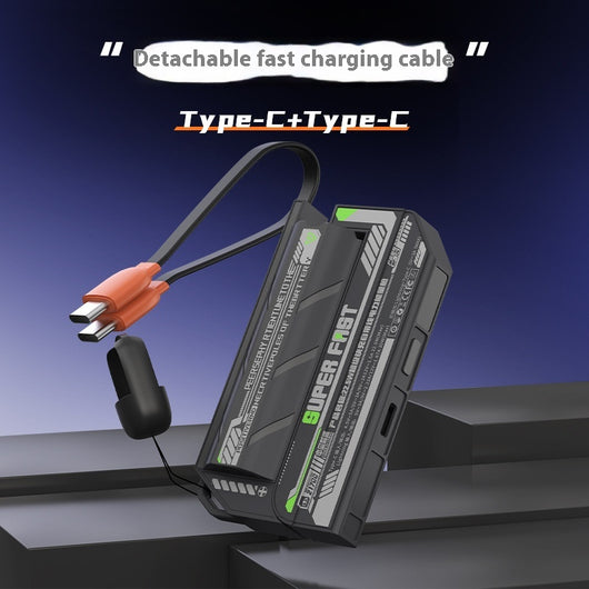 Batería Portátil Recargable con Cable Integrado - Image 2