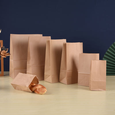 Bolsas de Papel Kraft para Panadería y Repostería